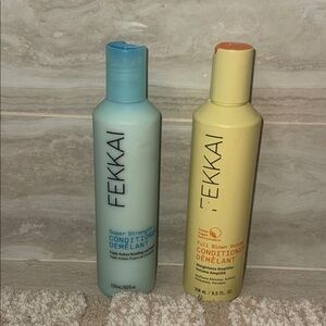 Fekkai Super Strength and Volume Conditioner Set - Blue and Yellow